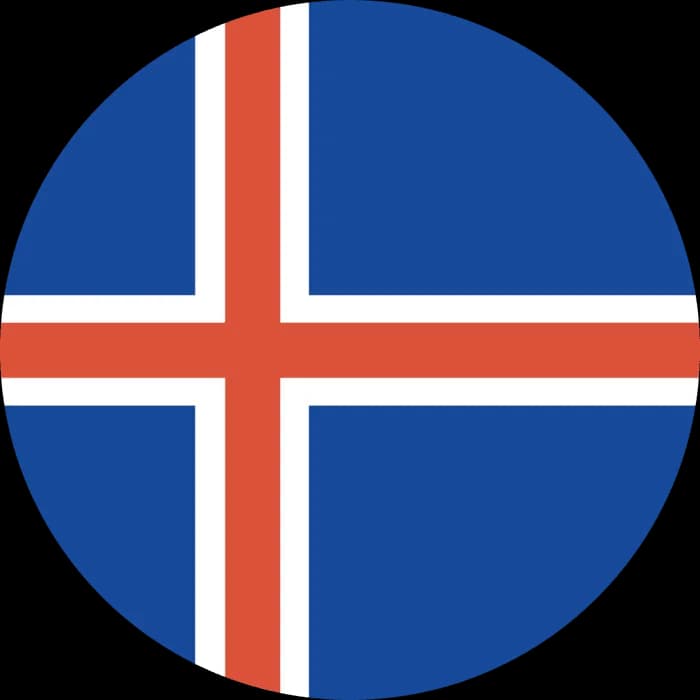 Reykjavik, Iceland flag